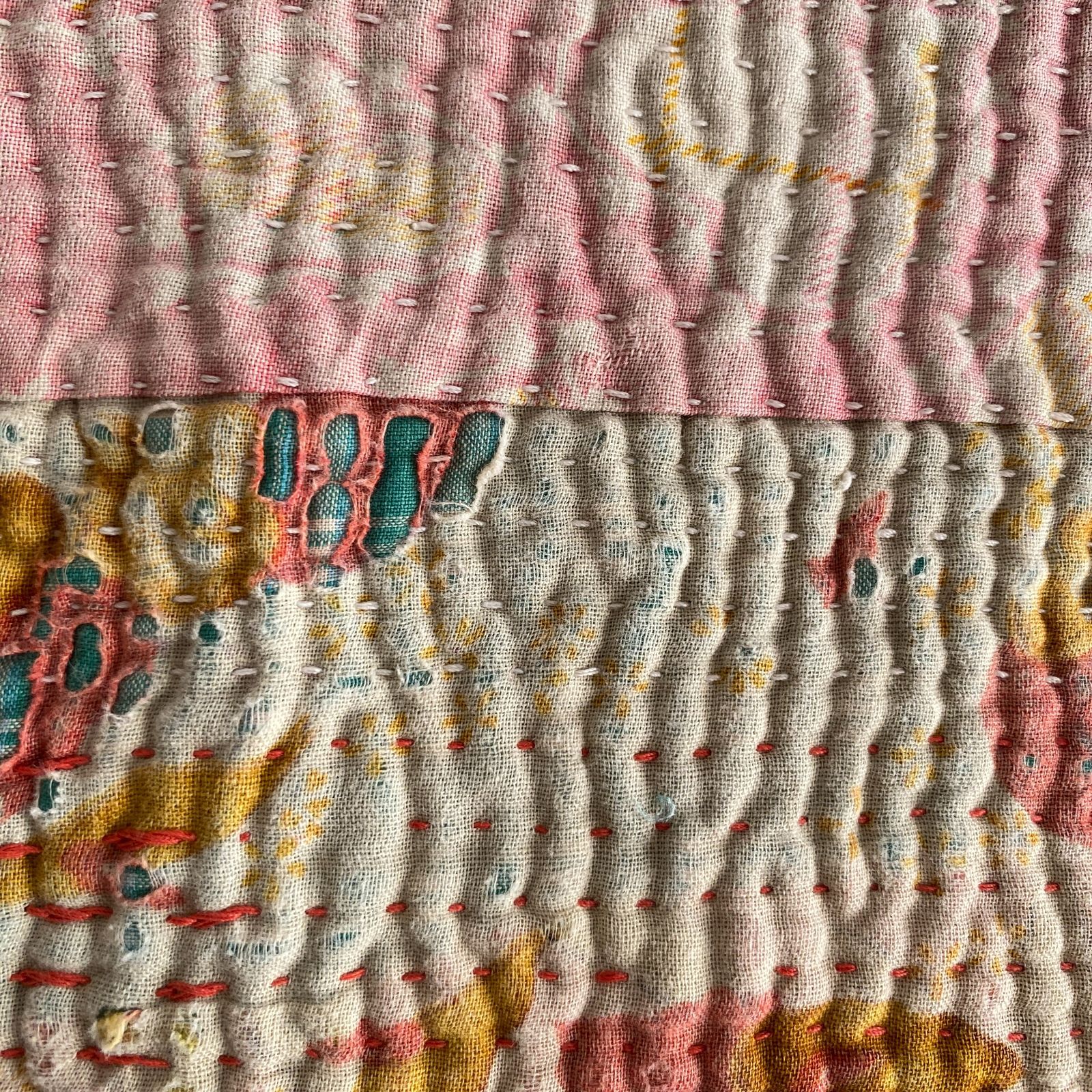 3466 ラリーキルト カンタキルト オールドファブリック ハギレ - メルカリ