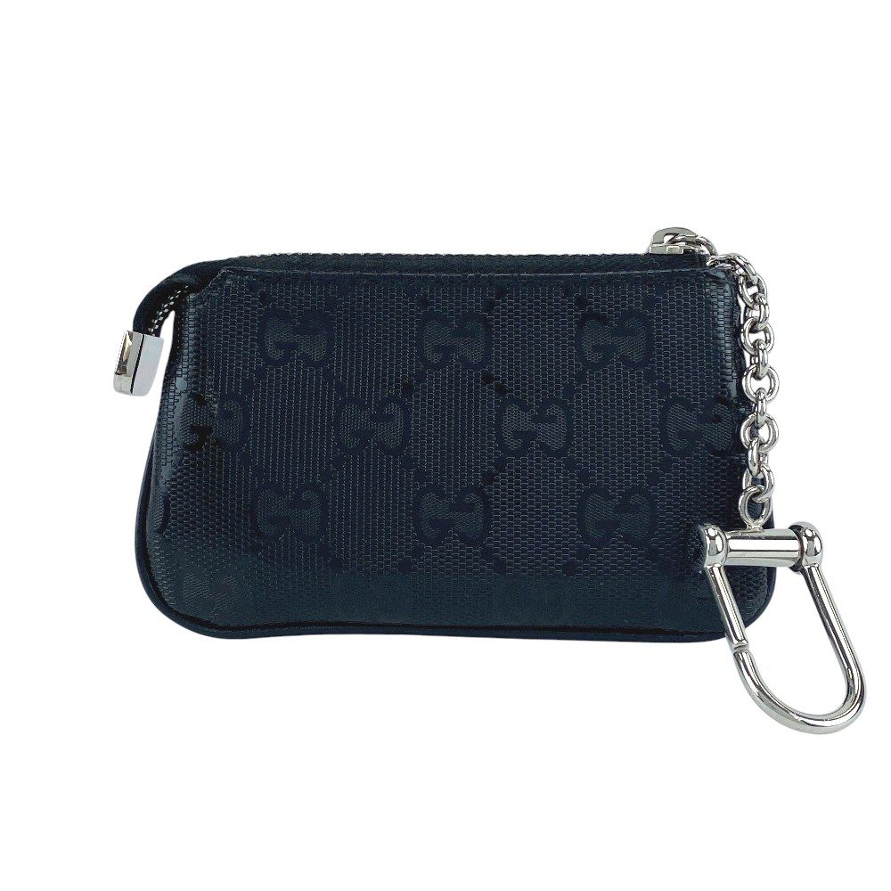 ■新同■　グッチ GGインプリメ ケース 小銭入れ キーケース キーホルダー 財布 ブラック 269361 【420061】4 グッチ □新同□ GGインプリメ コインケース 小銭入れ キーケース
