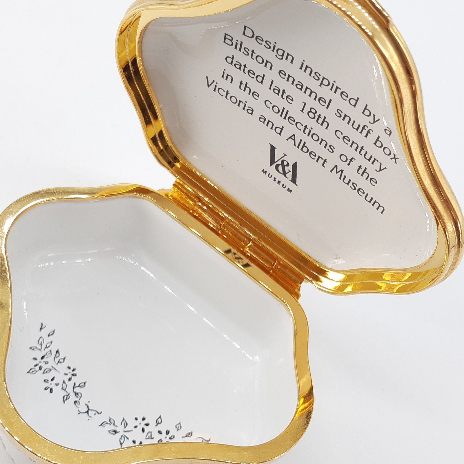 HALCYON DAYS ハルシオンデイズ イギリス 小物入れ エナメル V&A