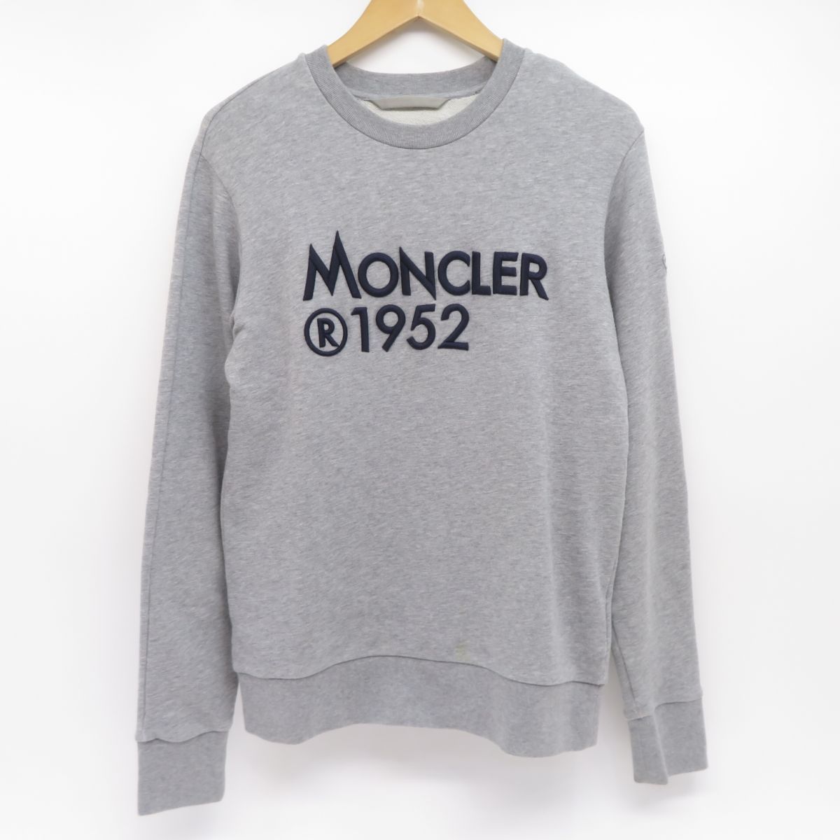 MONCLER モンクレール MAGLIA マグリア ロゴ クルーネック スウェット プルオーバー Sサイズ