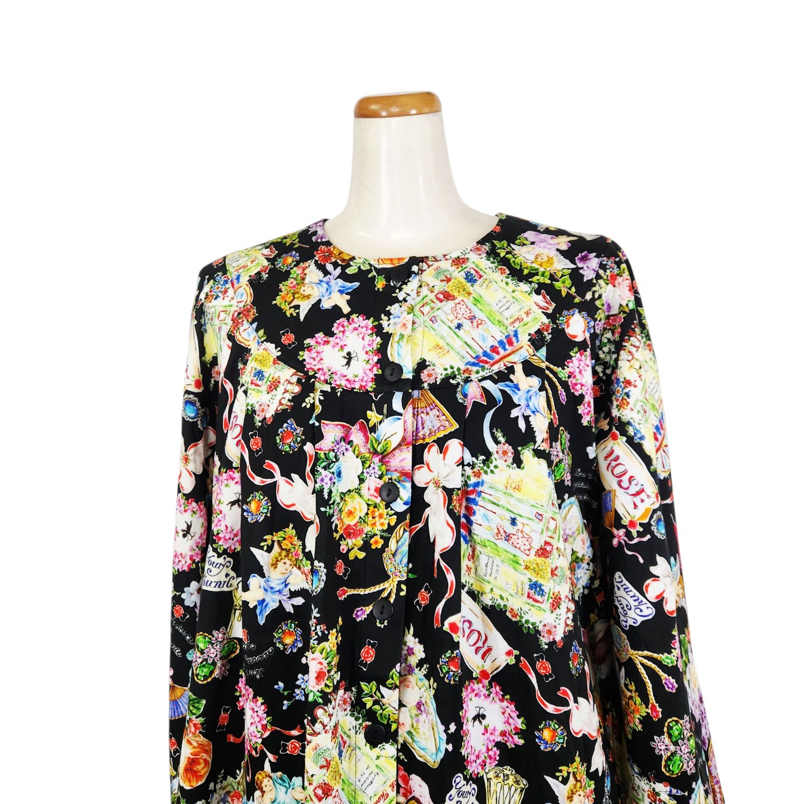 再入荷しました 鴨居羊子パジャマ 新品未使用‼️TUNIC 秋物長袖 ヨーク