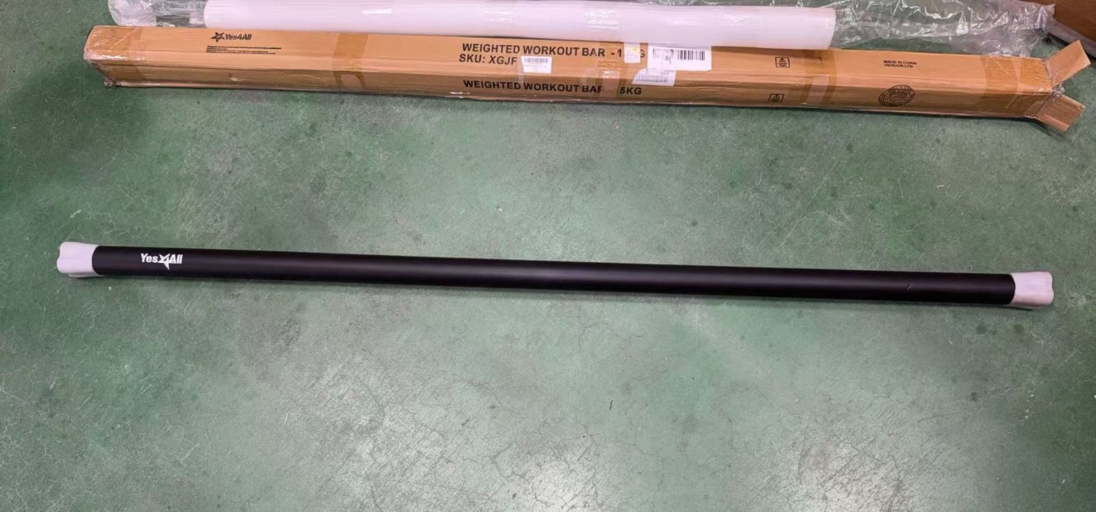 イエスフォーオール Yes 4 All ワークアウトバー ウェイトバー エクササイズバー 15 kg 730509