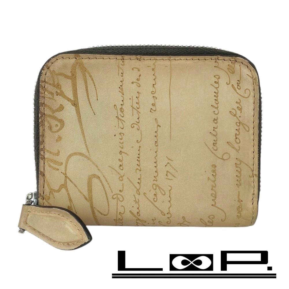 ベルルッティ □中古□ カリグラフィ ラウンドジップ コインケース