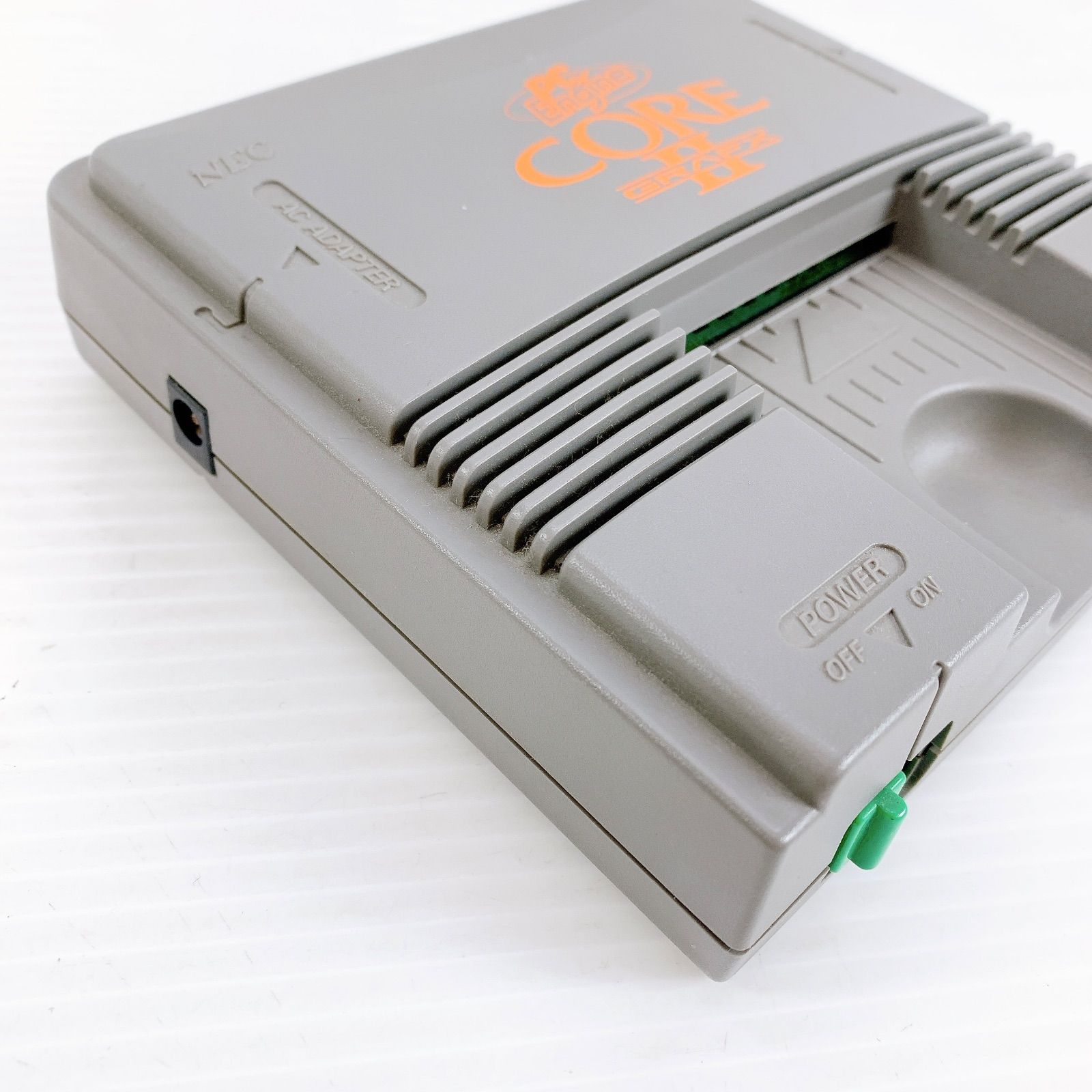 H-065 NEC PCエンジン CORE GRAFX II PI-TG7 グレー 通電確認済 本体