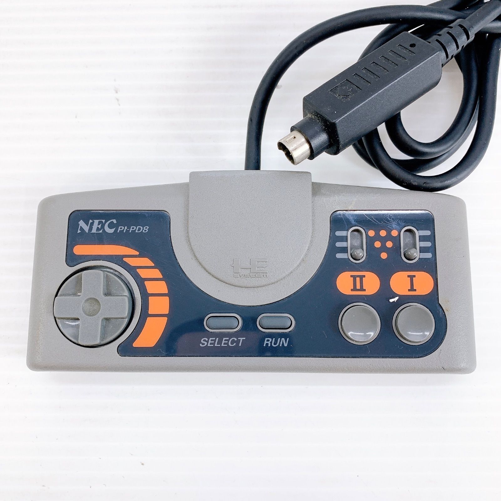 H-065 NEC PCエンジン CORE GRAFX II PI-TG7 グレー 通電確認済 本体