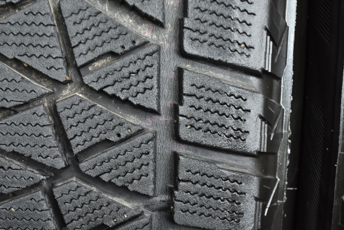  程度良好 社外 17 in 7 5 J 25 PCD 139 ブリザックDM V 2 265 65 R ランドクルーザー プラド ハイラックス サーフ パジェロ 4本セット 17インチ タイヤ ホイールセット