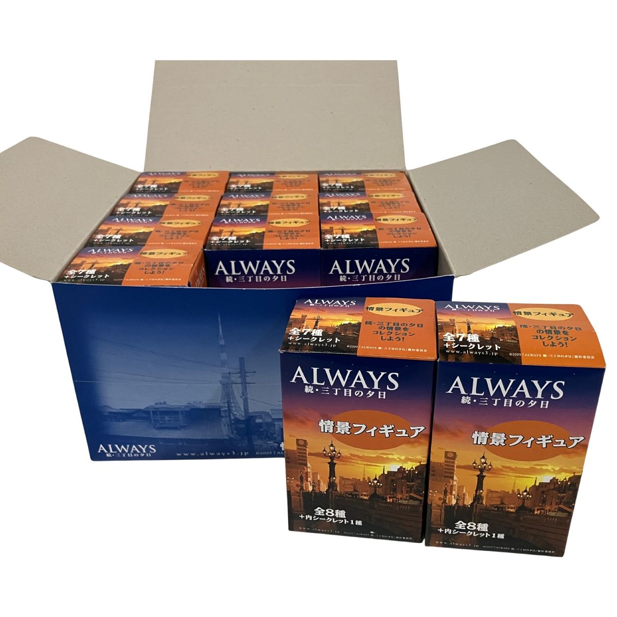 ALWAYS 続・三丁目の夕日 情景フィギュア 1BOX ジオラマ ジャンク