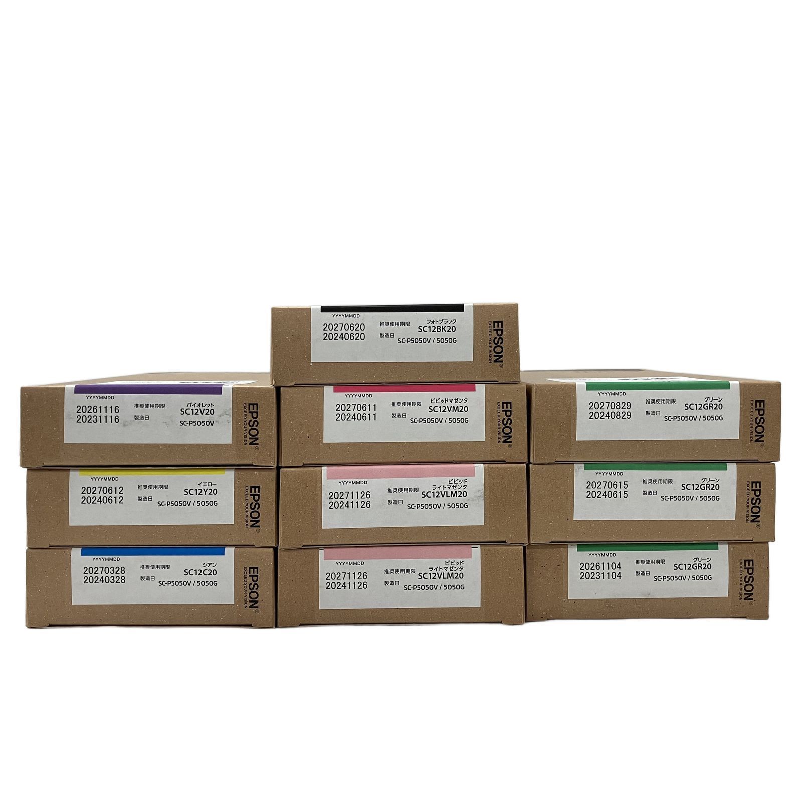 EPSON SC 12 インクカートリッジ セット プリンター用 家電