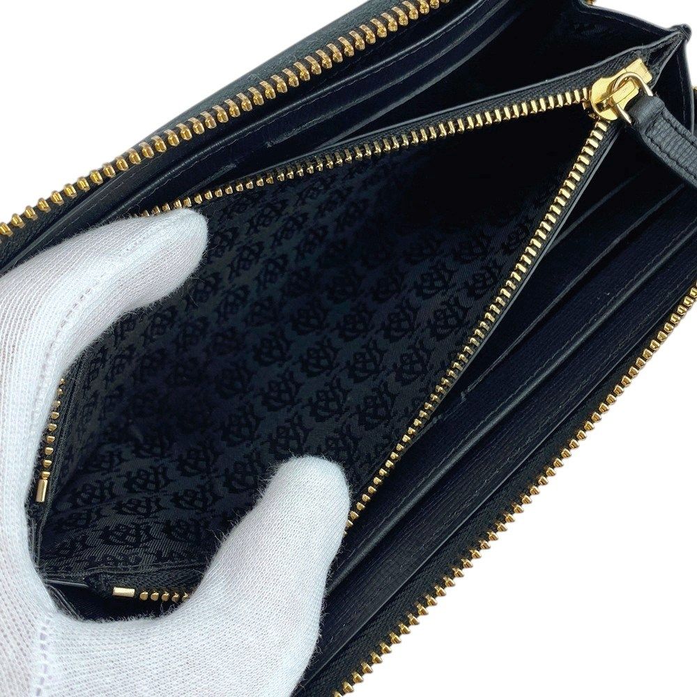 ダンヒル □美品□ ラウンドファスナー 長財布 財布 ウォレット レザー