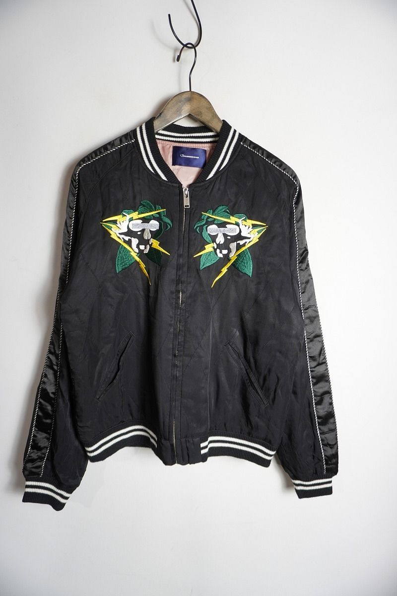 希少 John UNDERCOVER ジョン アンダーカバー スカル 刺繍 スカジャン