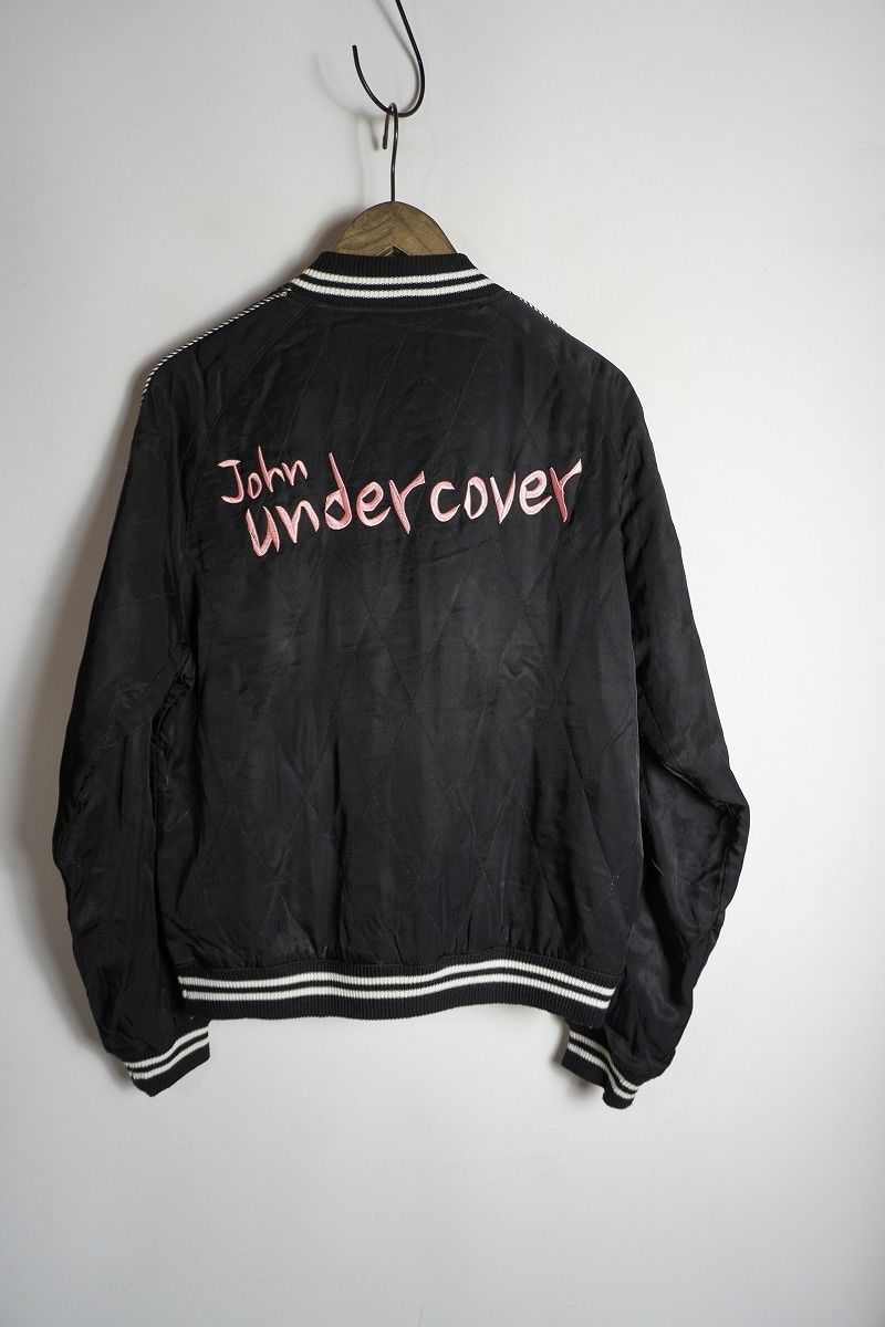 希少 John UNDERCOVER ジョン アンダーカバー スカル 刺繍 スカジャン