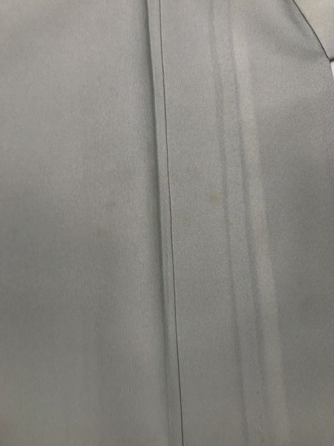 青磁色地に枝花模様