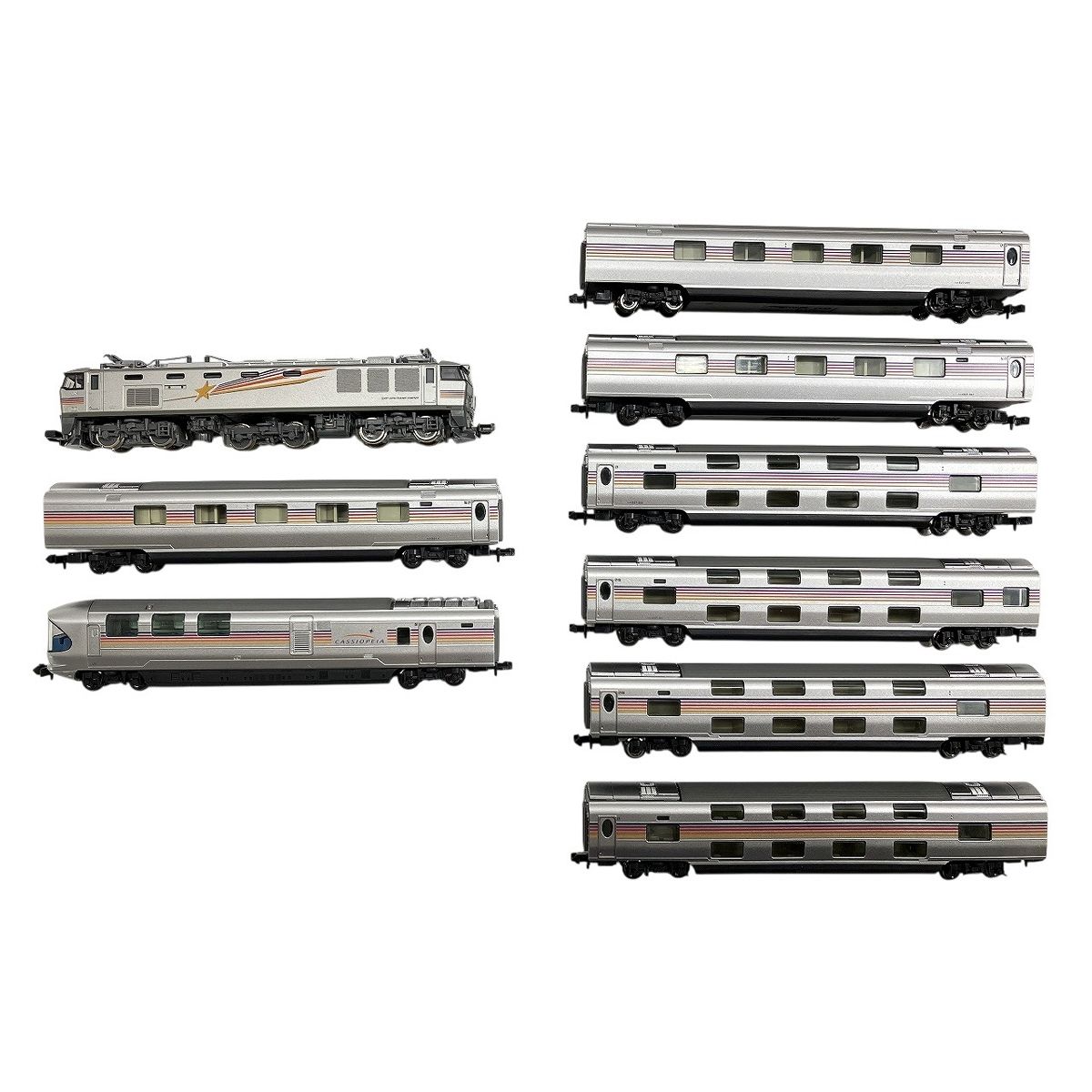 TOMIX 92408 92410 JREF510・ E26系 寝台特急 カシオペア 基本 増結