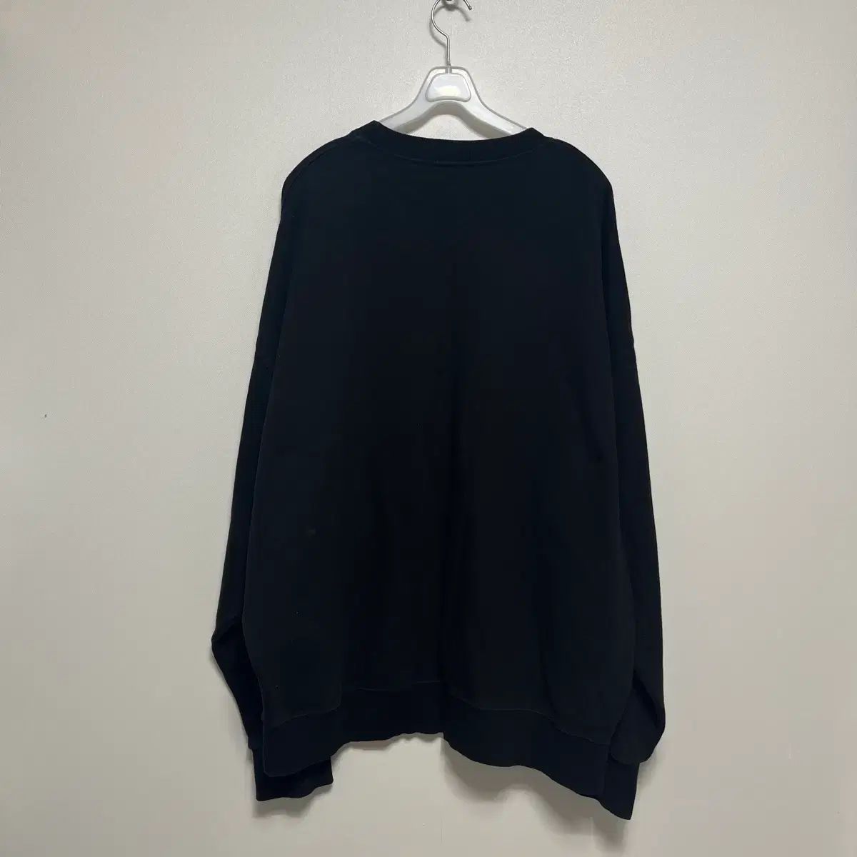 alo mfg co ロサンゼルス オーバーサイズ スウェット ブラック 