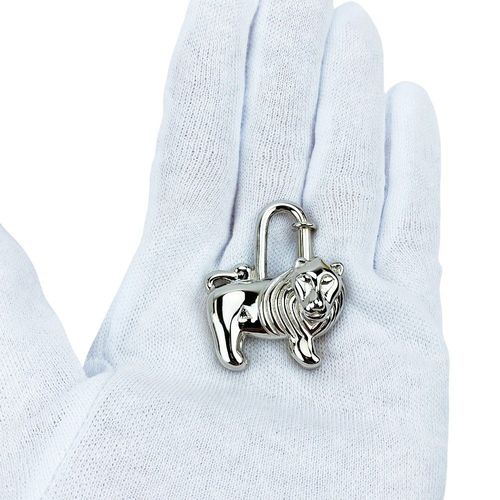 丸*山様 カバ・ライオン・ハート　エルメス　カデナ３点 エールラインミニサイズ エルメス □新同□ カデナ ライオン バッグ チャーム アニマル