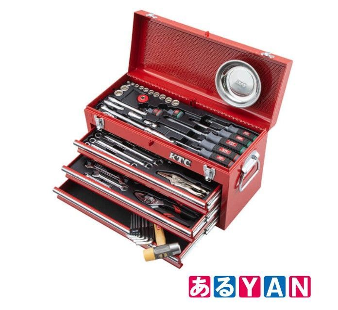 9.5 sq. セット50点 ３段３引出し