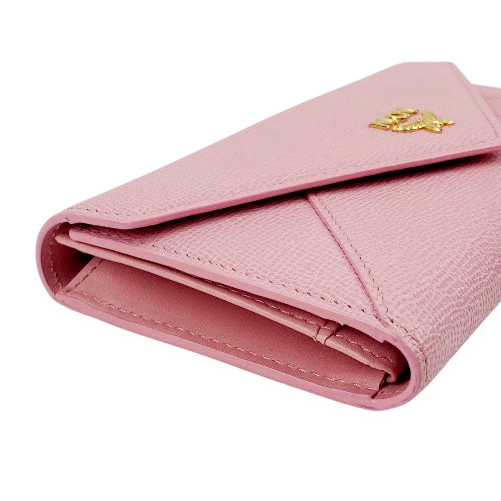 MCM □新同□ 長財布 ウォレット レザー ピンク ゴールド 箱 【483615