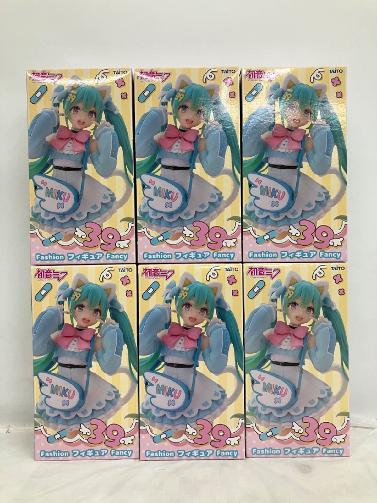 未開封 初音ミク Fashion フィギュア FANCY 6個セット LFQ180 f107