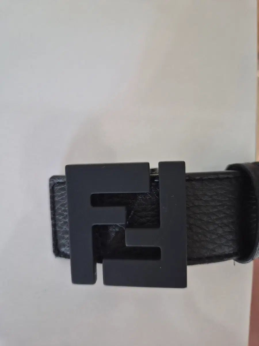 FENDI フェンディ FF ロゴ ブラック ベルト