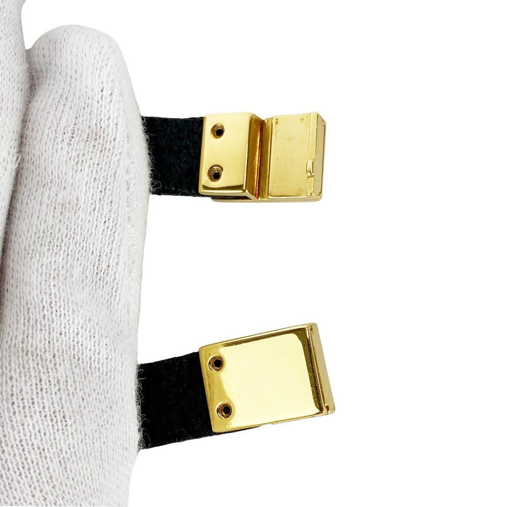 サンローラン □美品□ ブレスレット YSLロゴ マグネット式 バングル