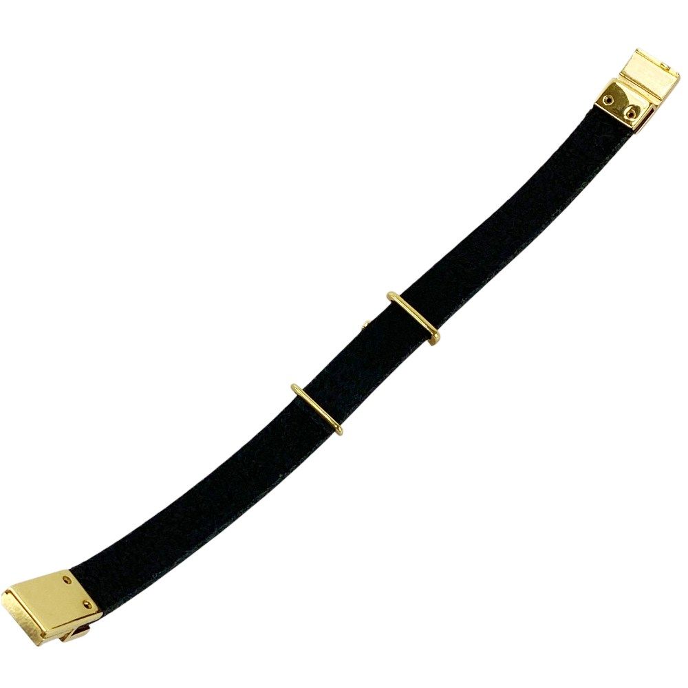 サンローラン □美品□ ブレスレット YSLロゴ マグネット式 バングル