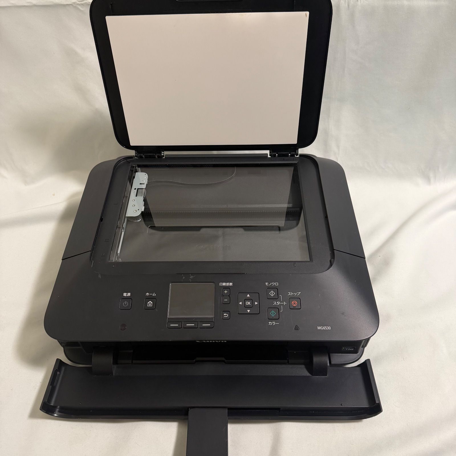 Canon インクジェットプリンター複合機 PIXUS MG6530 ブラック - メルカリ