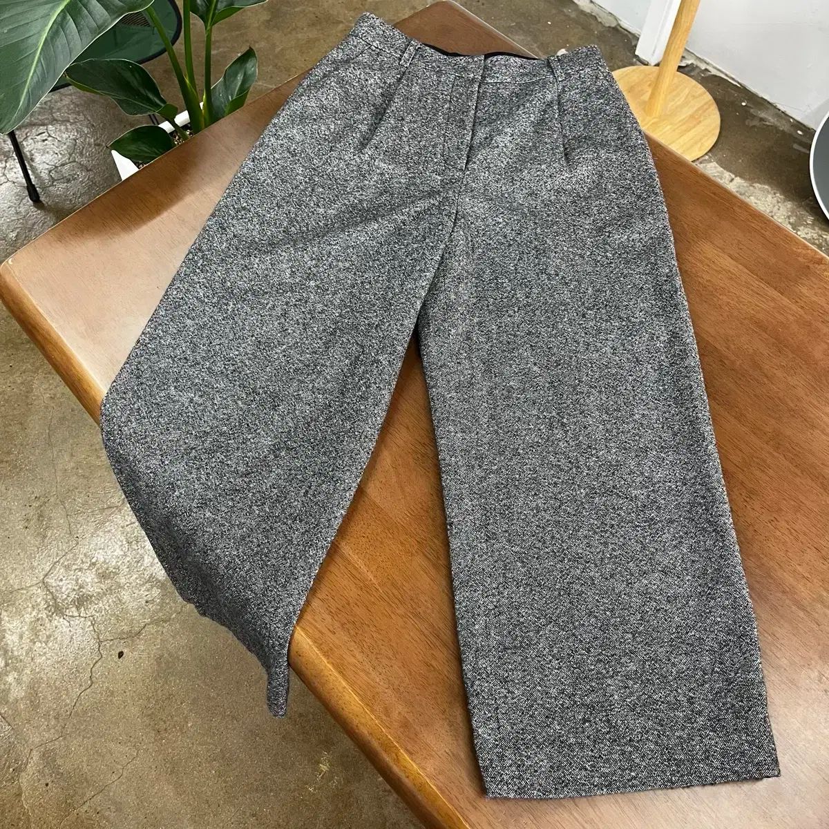 ユニクロ +j ウールパンツ ブラック プラスJ ウールブレンドスリムパンツ ブラック58 +J ウールパンツ