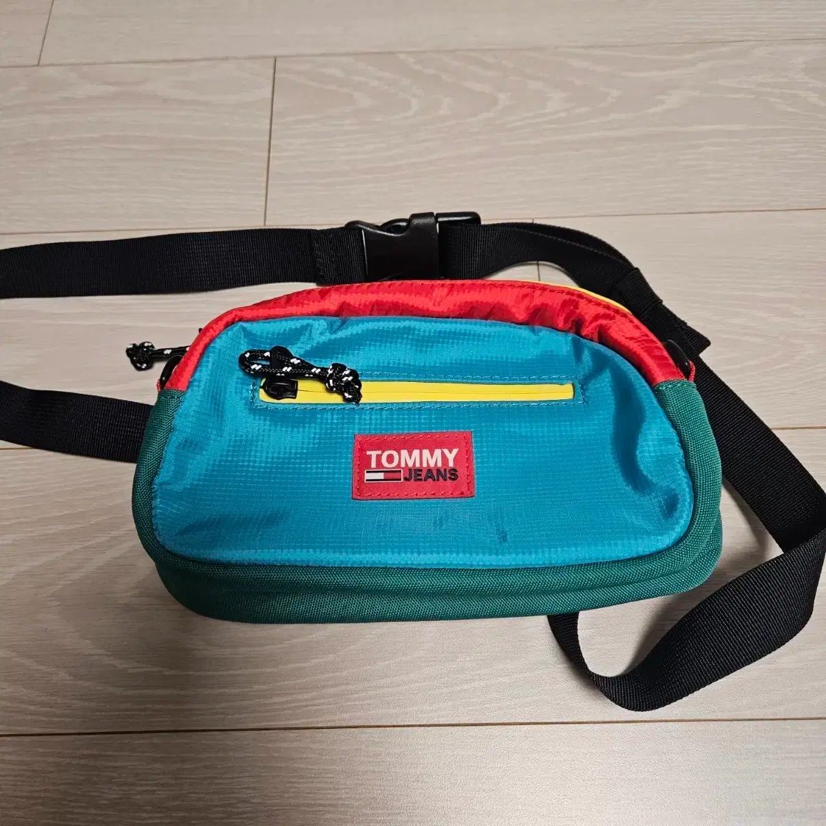 トミー ジーンズ COLOR カラー ブロック キッズヒップバッグ