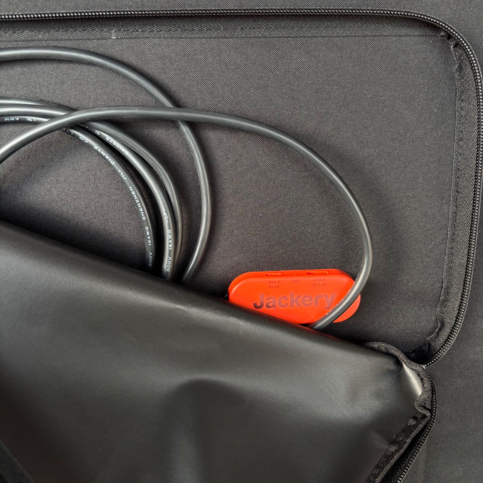  動作未 Jackery ジャクリ SolarSaga 100 ソーラーパネル JS C OUTPUT W 20 V 発電機 ポータブル電源 防災関連グッズ