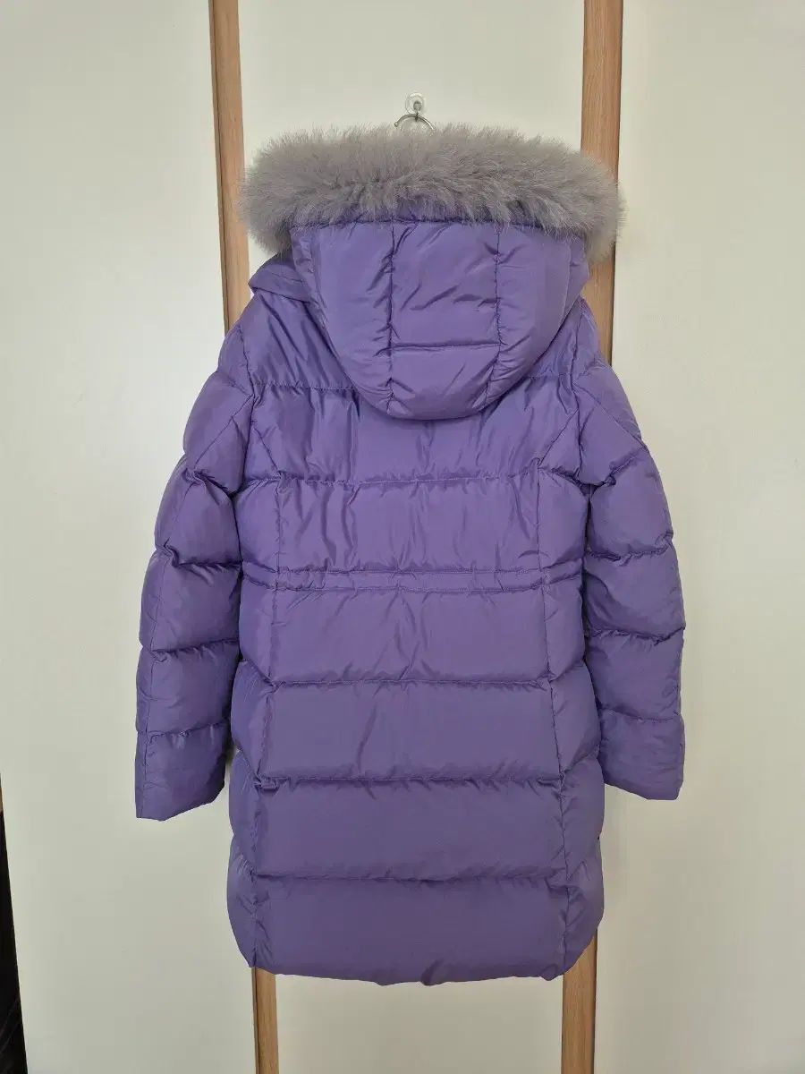 ダックスキッズ グースダウン ロング丈ダウンジャケット 150 状態 良し