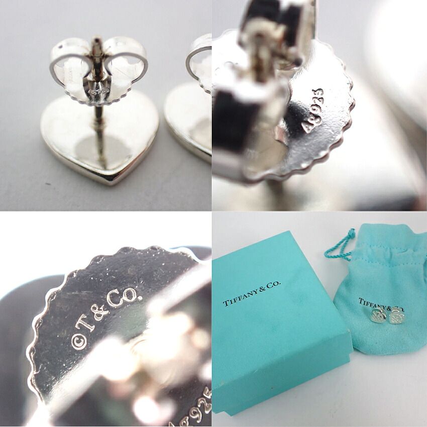 ティファニー 925 リターントゥ ハート ダイヤモンド ピアス//j106-1