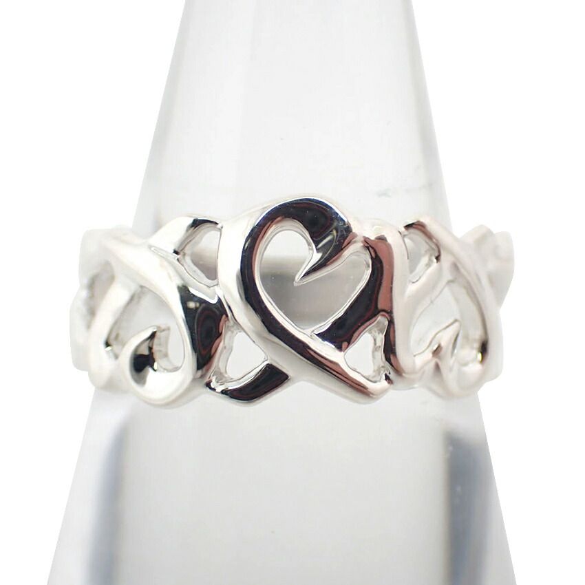 ティファニー 925 トリプルラビングハート リング /14号/j106-9 - メルカリ