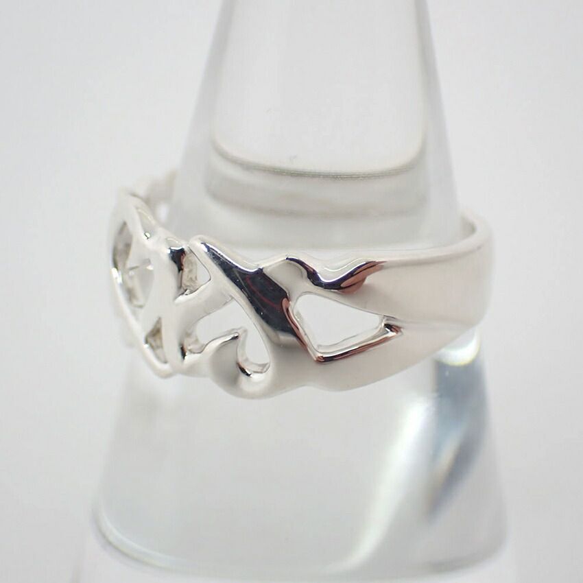 ティファニー 925 トリプルラビングハート リング /14号/j106-9 - メルカリ