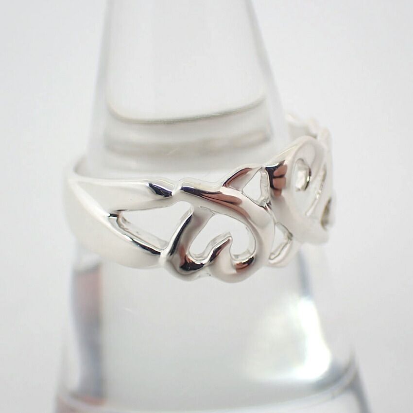 ティファニー 925 トリプルラビングハート リング /14号/j106-9 - メルカリ