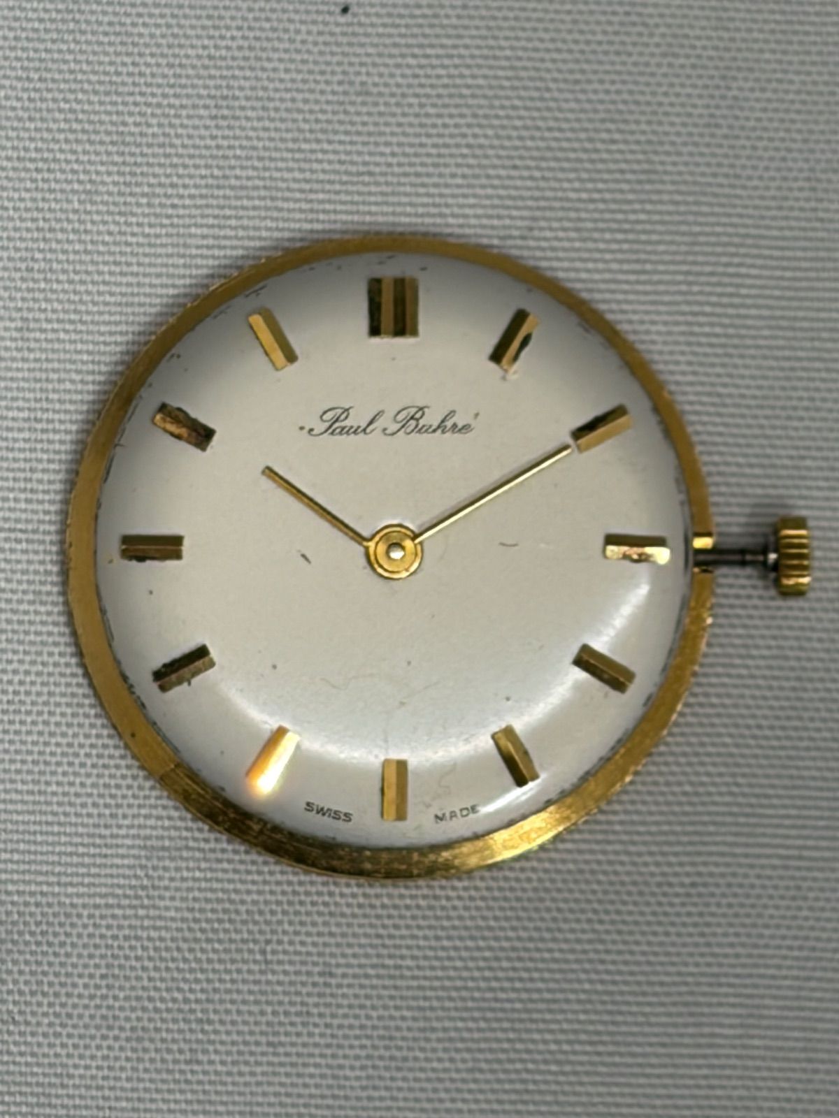 PAUL BUHRE ポールビューレ 17石 手巻き 腕時計 ムーブメント