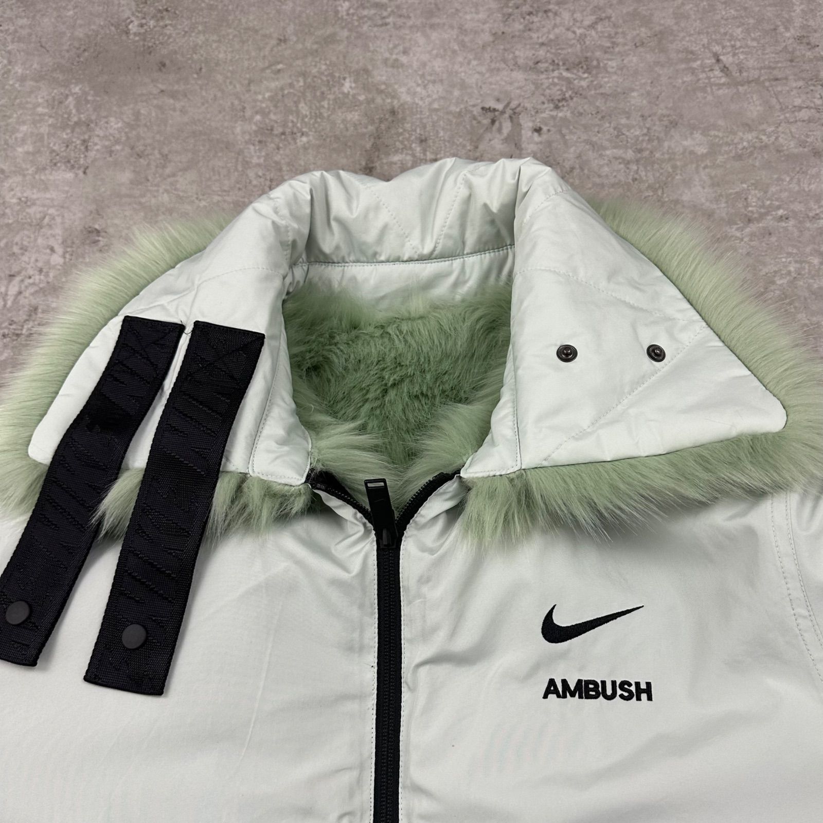 美品】ナイキ アンブッシュ NIKE×AMBUSH Reversible Faux Fur Coat