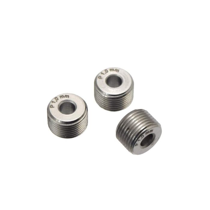 シルバーツール Silbertool ねじ山修正工具用ローラーセット 入り M 5～M 16 ピッチ1.0 mm 304 3667