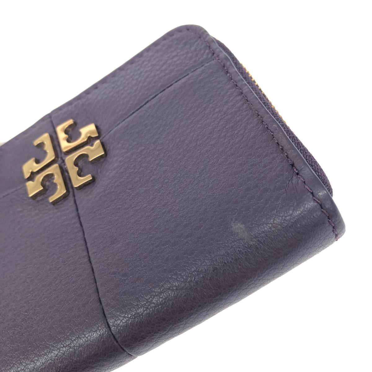 TORYBURCH トリーバーチ コインケース レザー パープル レディース