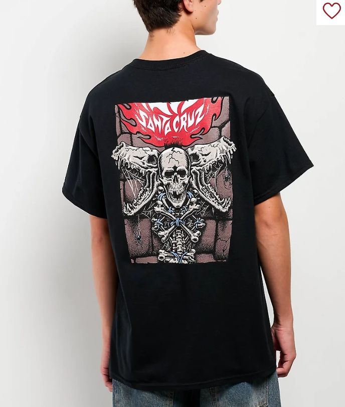 80s santacruz powell サンタクルーズ　パウエル　Tシャツ 新品 25年秋冬 日本未入荷モデル Santa Cruz サンタクルーズ Pace