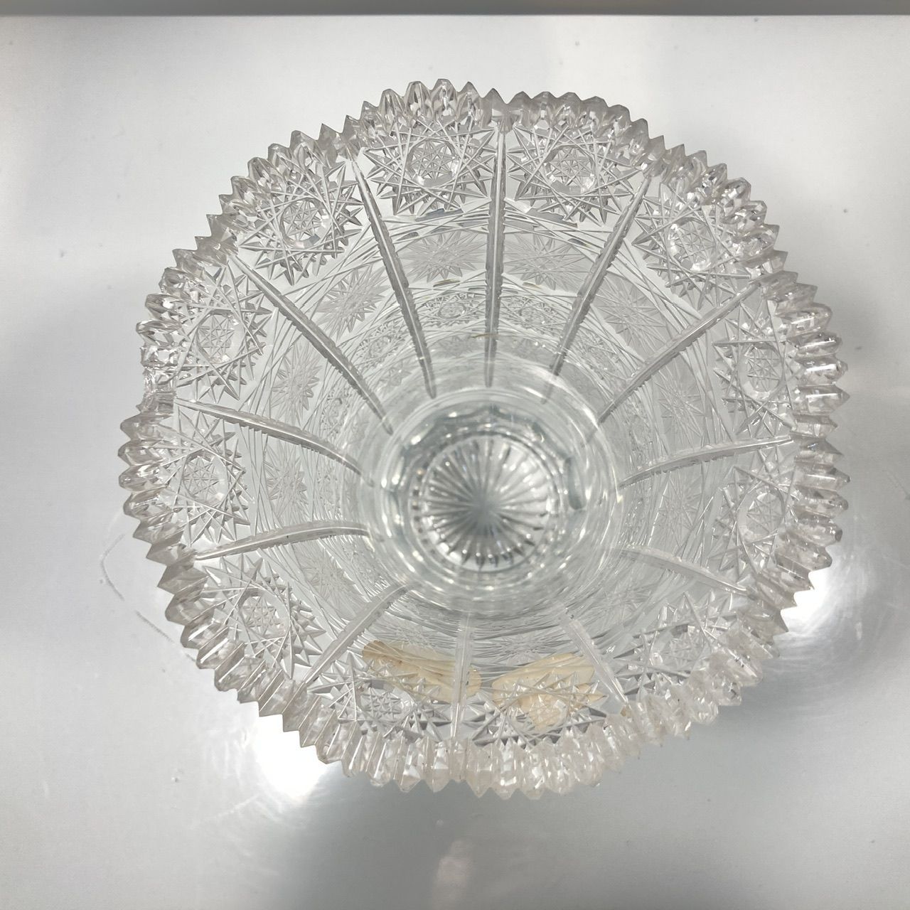 ボヘミアクリスタルガラス 500PK 花瓶 フラワーベース [管理No