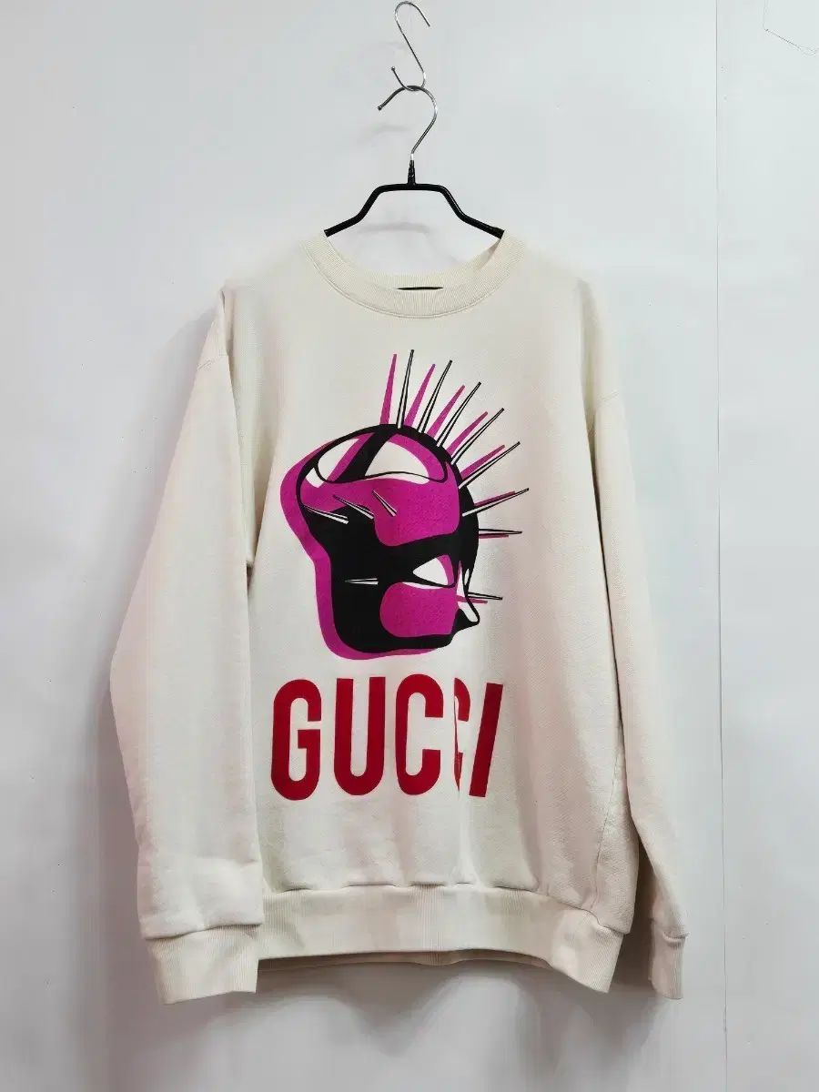グッチ プリンティング スウェット アイボリー
