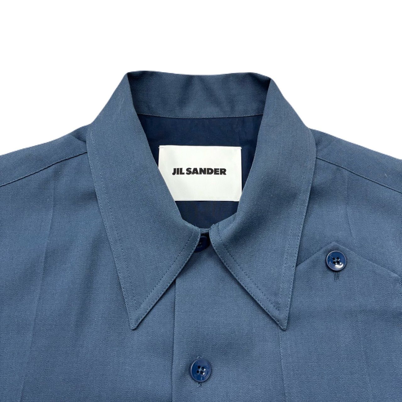 JIL SANDER ジルサンダー 23SS WOOL OVERSIZED SHIRT ウールオーバー