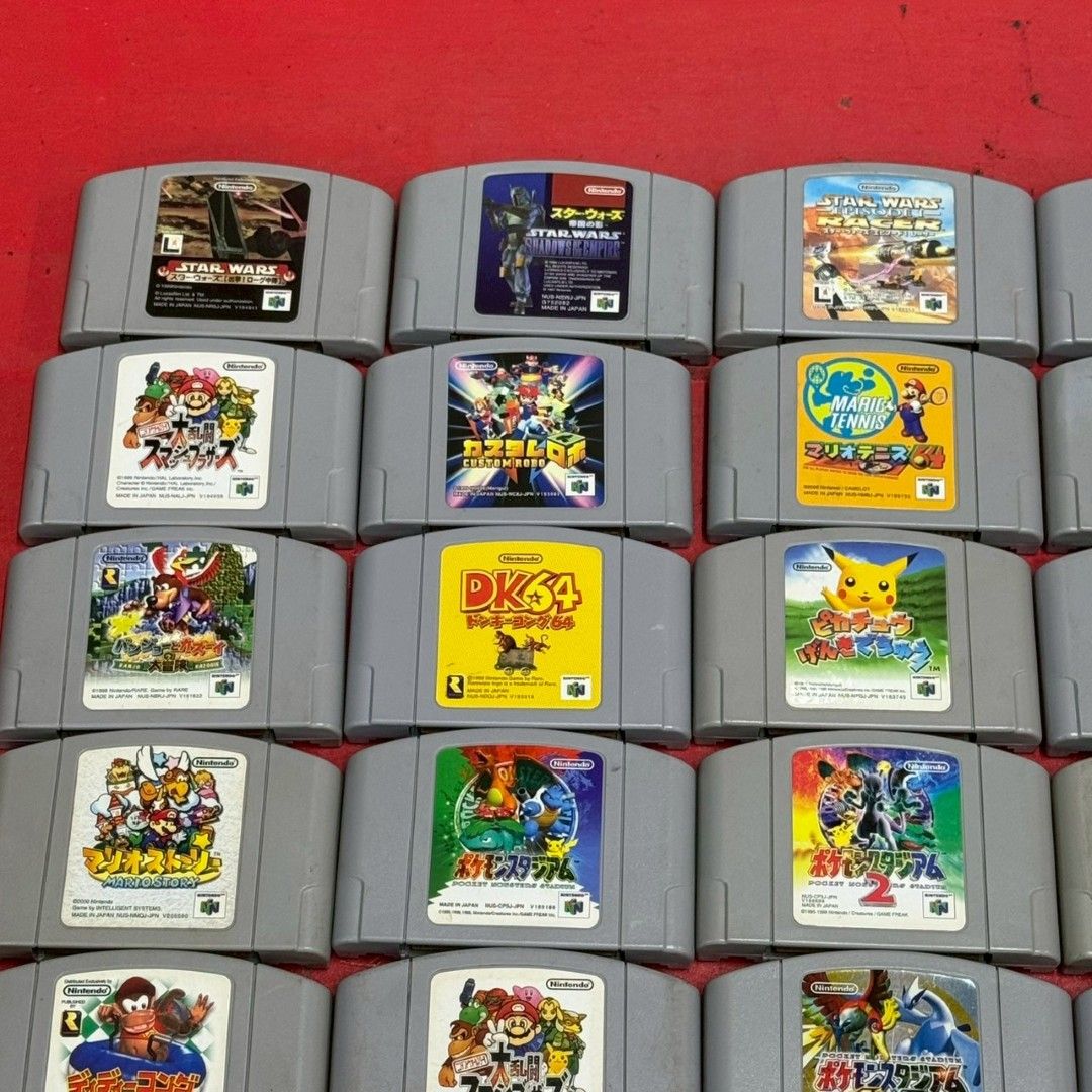 vintage3点まとめ売り □ニンテンドー64 ソフト 30点 まとめ売り 任天堂 - メルカリ