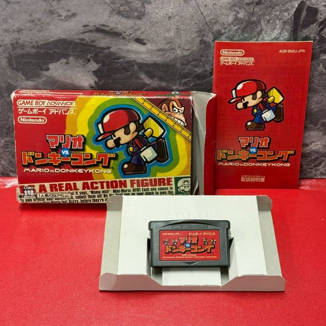 ○マリオvs.ドンキーコング GBAソフト ゲームボーイアドバンス - メルカリ