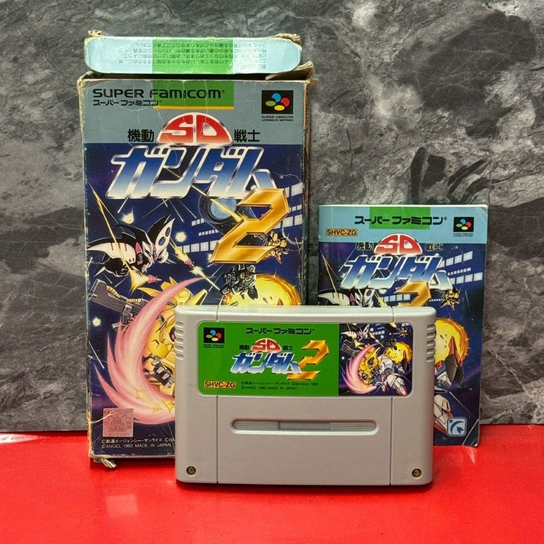 □機動戦士 SDガンダム2 スーパーファミコン ソフト スーファミ