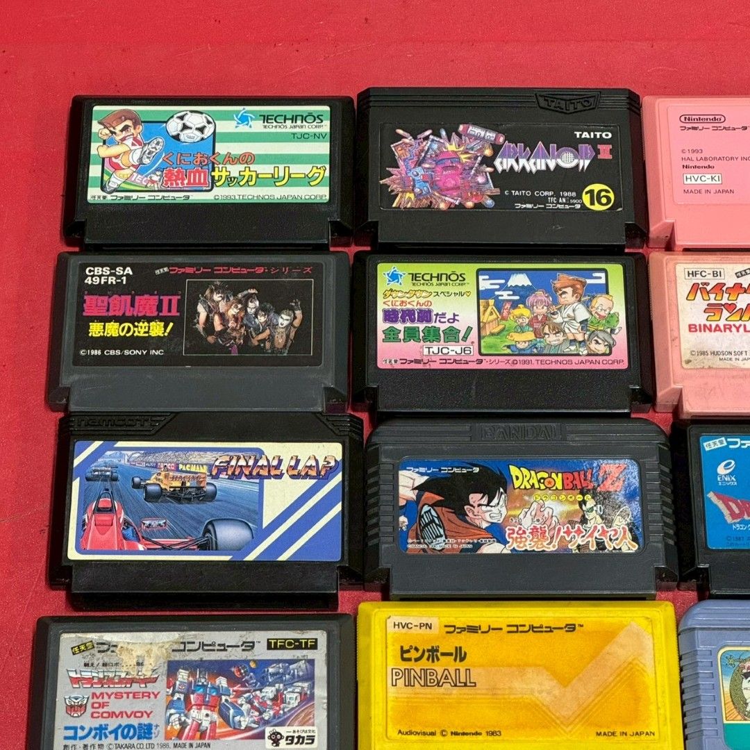 □ファミコン ソフト 22点 まとめ売り ファミリーコンピューター