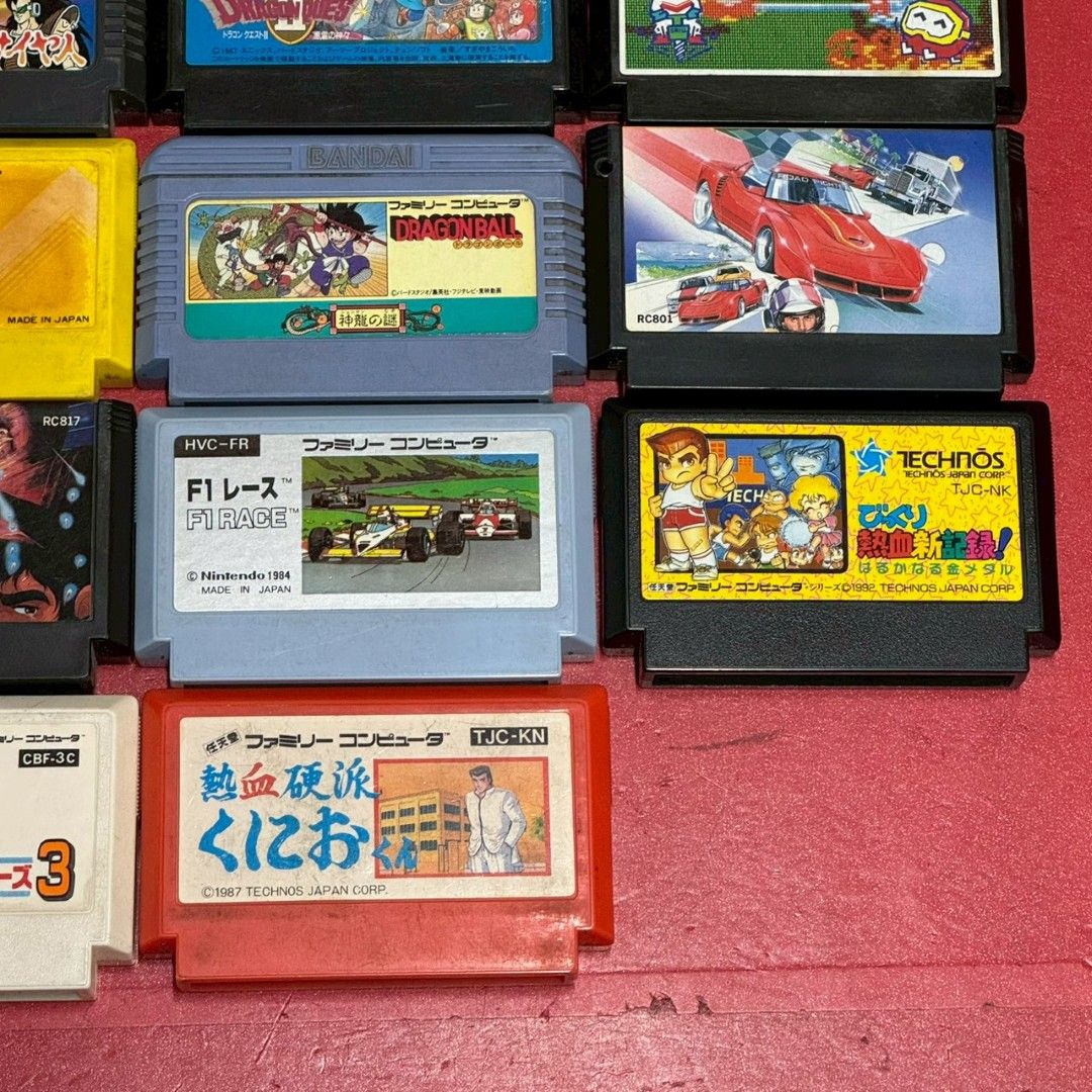 ファミリーコンピューター　ソフト □ファミコン ソフト 22点 まとめ売り ファミリーコンピューター