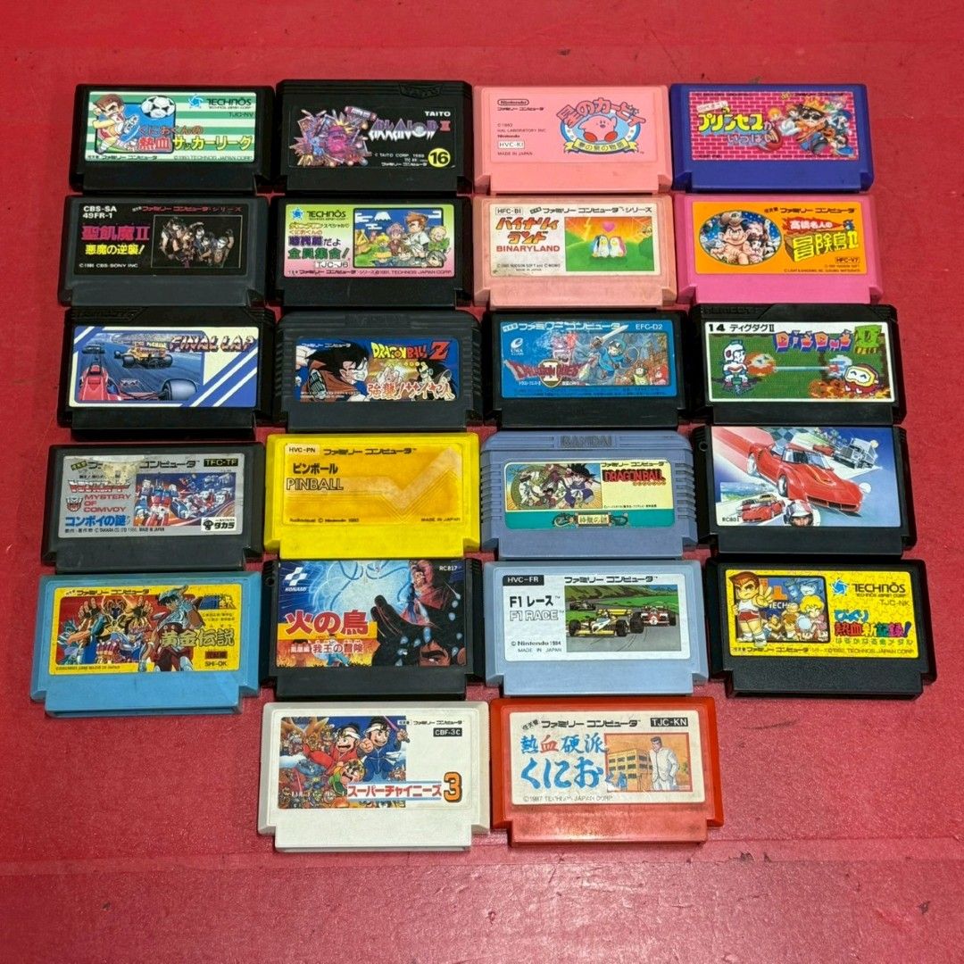 □ファミコン ソフト 22点 まとめ売り ファミリーコンピューター