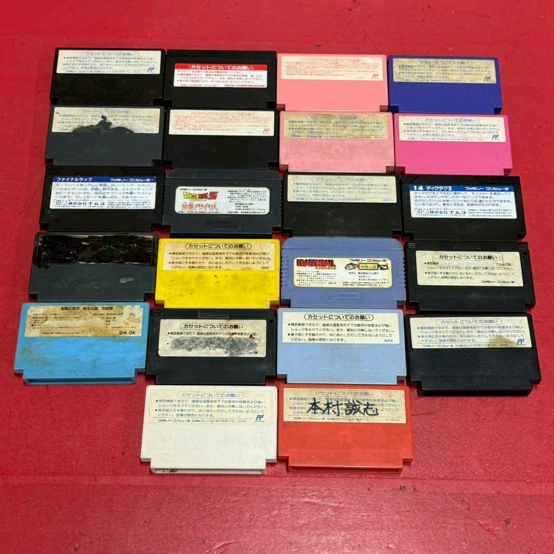 □ファミコン ソフト 22点 まとめ売り ファミリーコンピューター