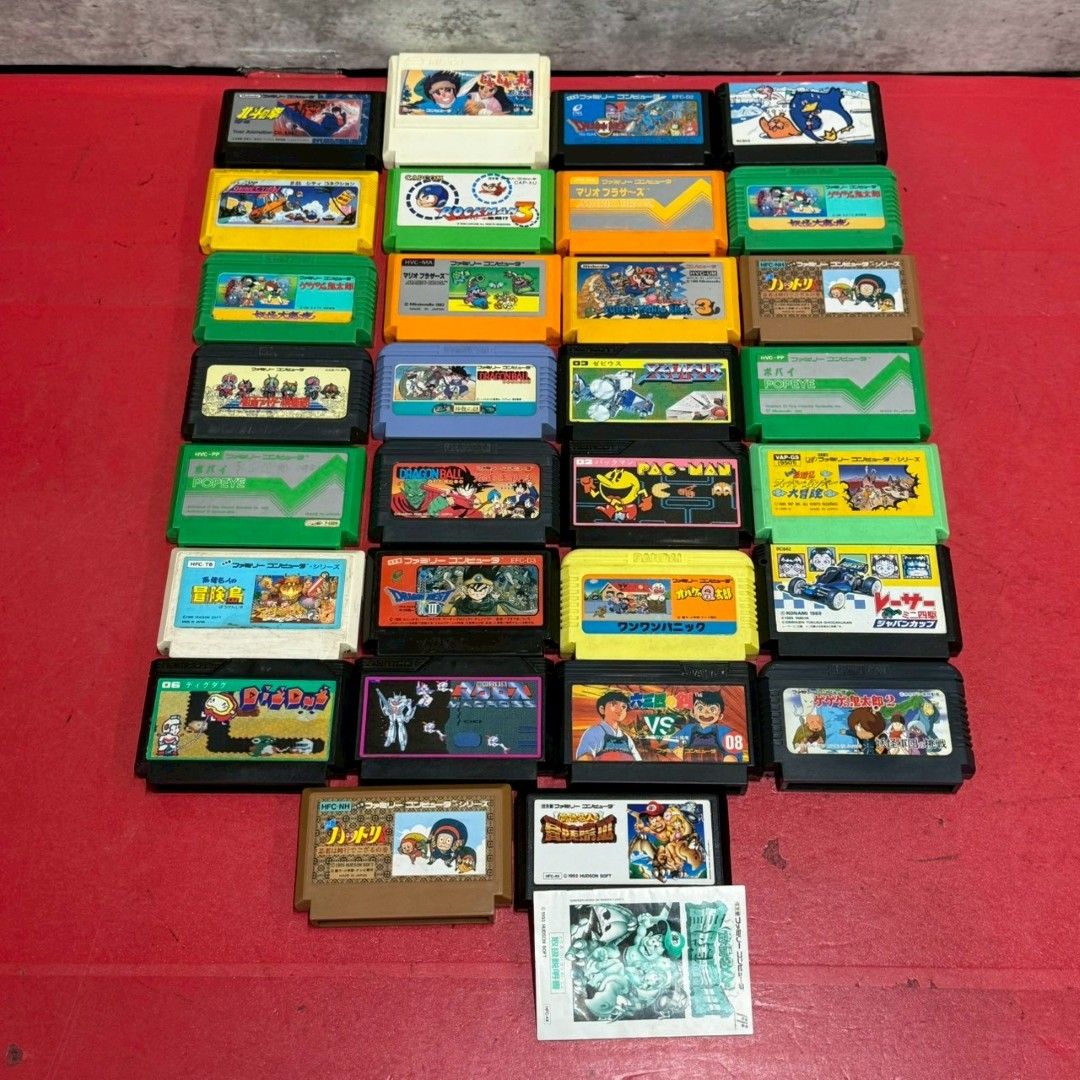 □任天堂 ファミコン ソフト 30点 まとめ売り ファミリー